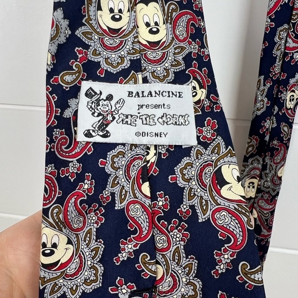 Balancine presents the tie dorks Mickey tie - Picture 1 of 3